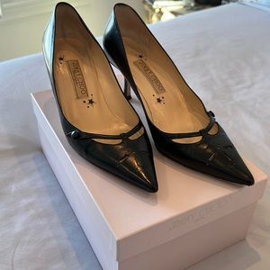 Jimmy Choo black 2” heel pump